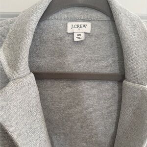 J.Crew Heather Gray Knit Blazer